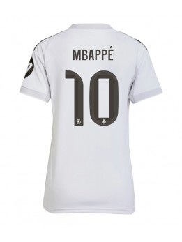 Real Madrid Kylian Mbappe #10 Replika Hemmakläder Dam 2025-26 Kortärmad